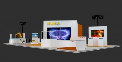 探索KUKA 3D模型 從工業(yè)機(jī)器人到禮儀服務(wù)機(jī)器人的數(shù)字化應(yīng)用